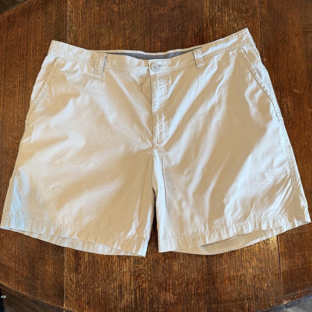 Columbia Men’s Golf Shorts Beige 40W India Summer Inseam 7.5”